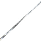 Louis Vuitton Pendant Monogram Low Necklace Stainless Steel Silver — view 4