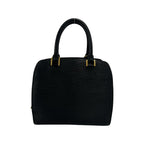 Louis Vuitton Pont Neuf Epi Leather Mini Boston Bag Black Noir — view 3
