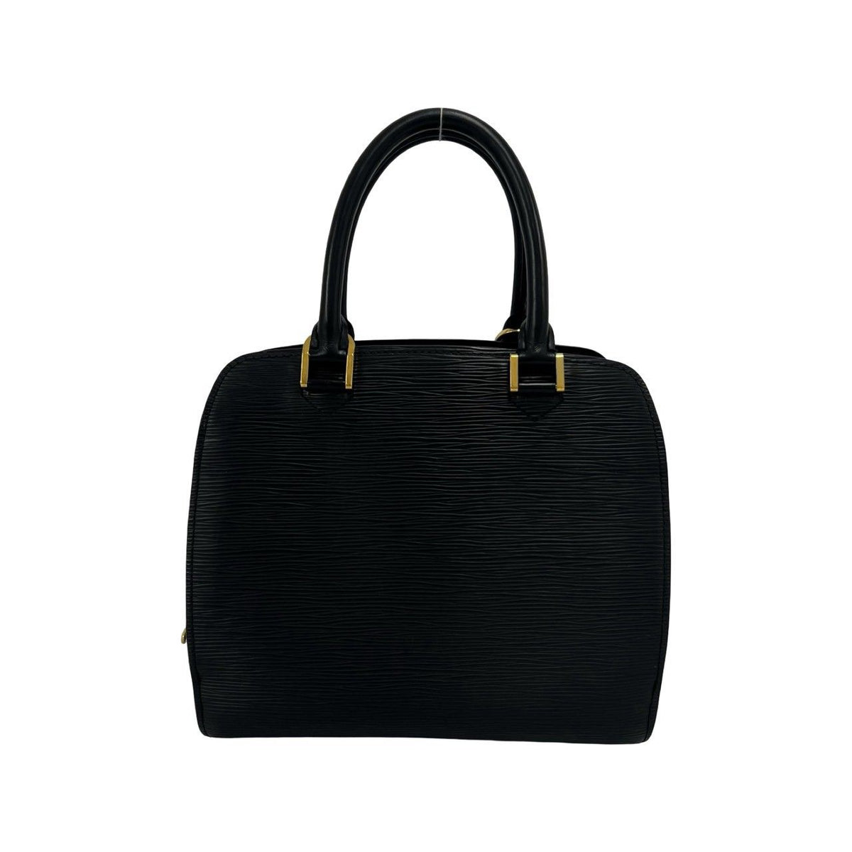Louis Vuitton Pont Neuf Epi Leather Mini Boston Bag Black Noir — view 3