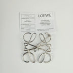 Loewe Brooch Anagram Silver Metal — view 5