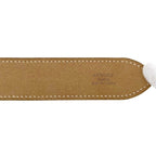 Hermes Belt Etriviere 1 Waist Bridle Leather Beige Long — view 6