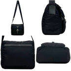Prada Shoulder Bag Tessuto 129 Nylon Nero Black — view 2