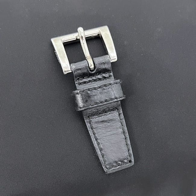 Prada Shoulder Bag Tessuto 129 Nylon Nero Black — view 8