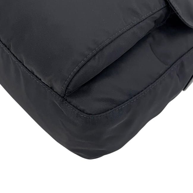 Prada Shoulder Bag Tessuto 129 Nylon Nero Black — view 6