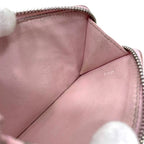 Loewe Coin Purse Card Case Pebble Leather Pink L-shaped Zipper — view 6