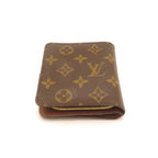 Louis Vuitton Compact Zip Monogram Wallet Canvas Brown — view 2