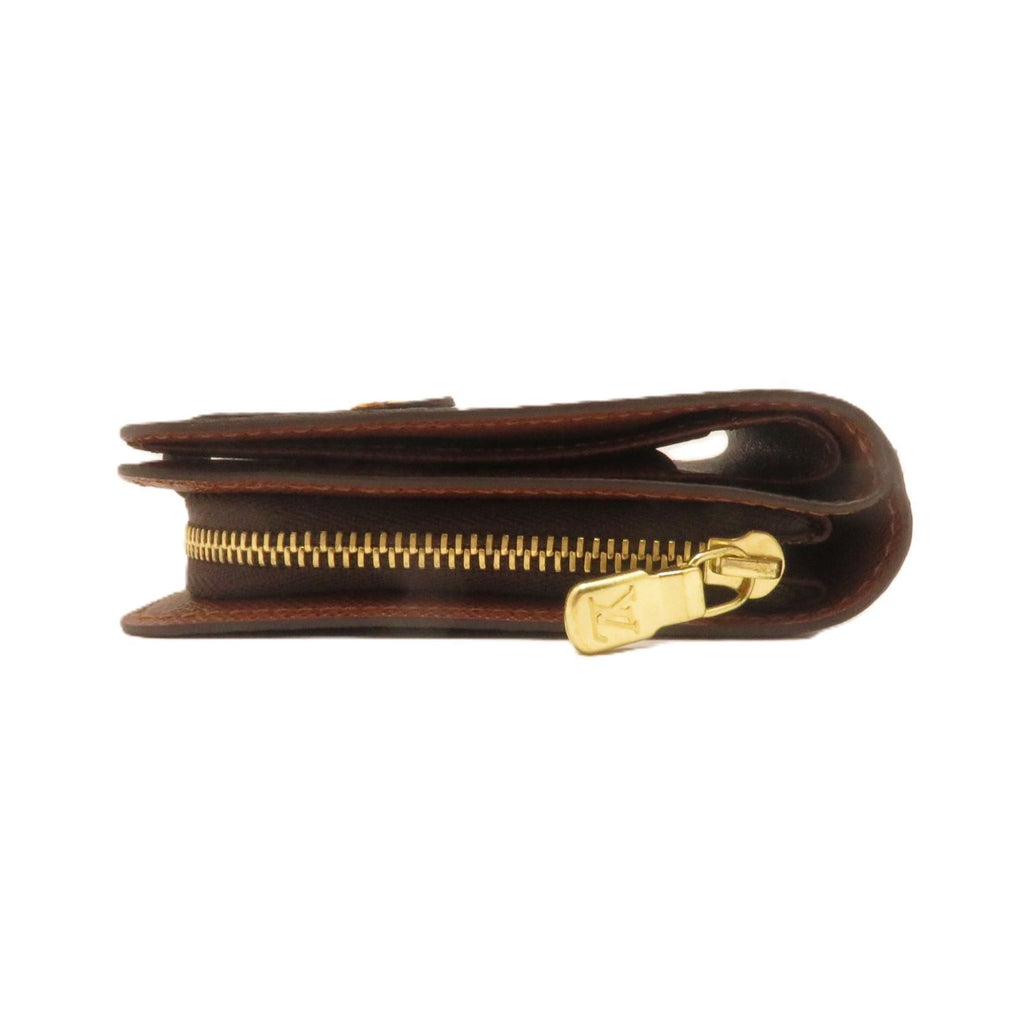Louis Vuitton Compact Zip Monogram Wallet Canvas Brown — view 4