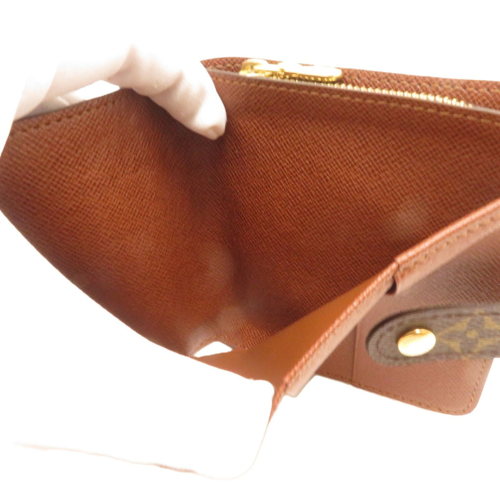 Louis Vuitton Compact Zip Monogram Wallet Canvas Brown — view 8