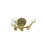 Dior CD Earrings Gold FP Plated — view 4