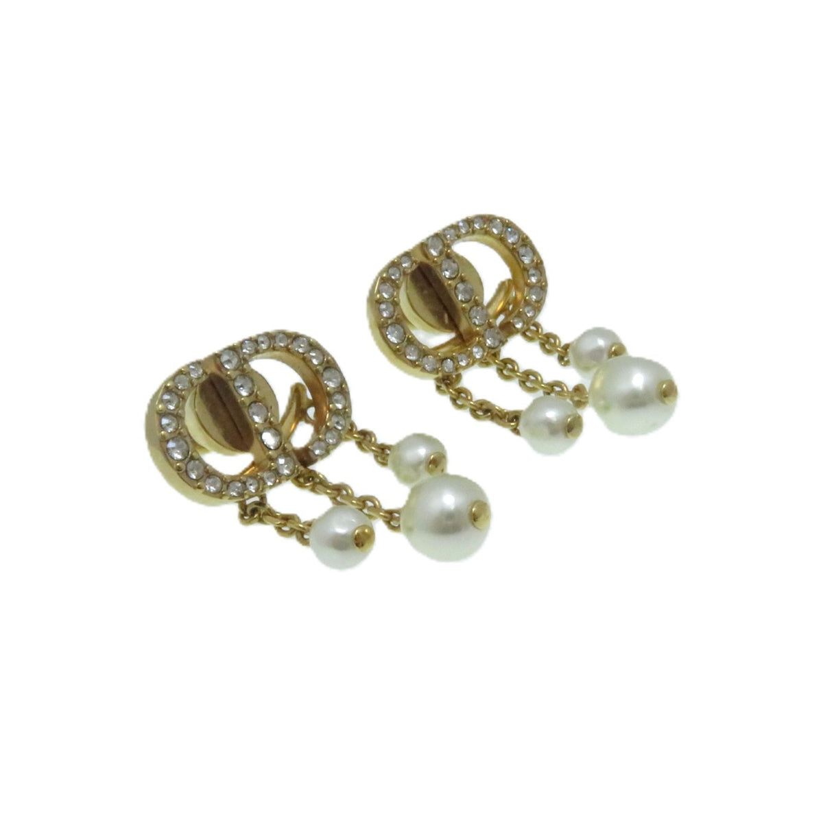 Dior CD Earrings Gold FP Plated