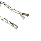 Gucci Vintage GG Logo 925 Sterling Silver Bracelet — view 4
