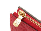 Louis Vuitton Portefeuille Zoe Monogram Empreinte Scarlet Trifold Wallet — view 5