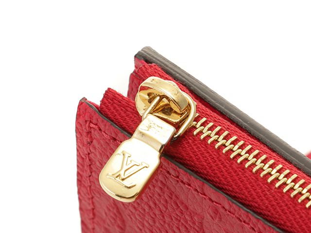 Louis Vuitton Portefeuille Zoe Monogram Empreinte Scarlet Trifold Wallet — view 5