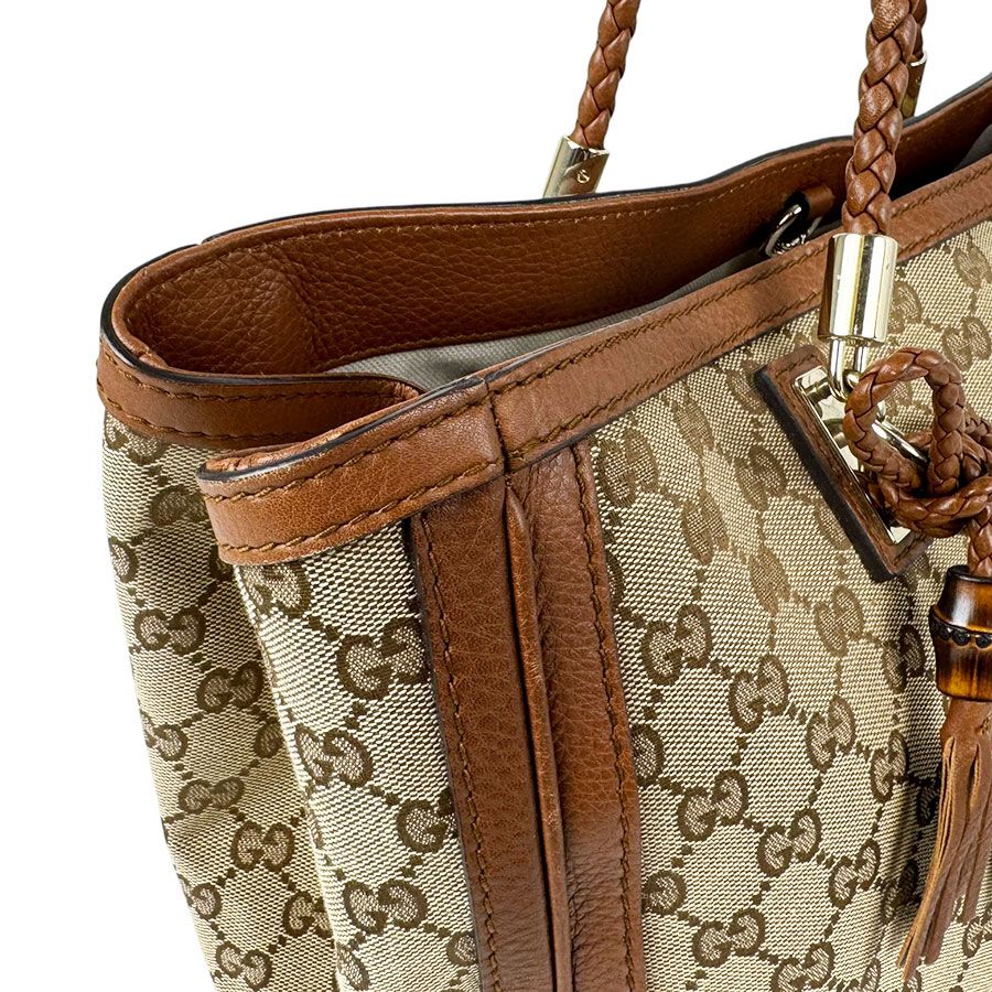 Gucci Tote Bag Brown — view 7