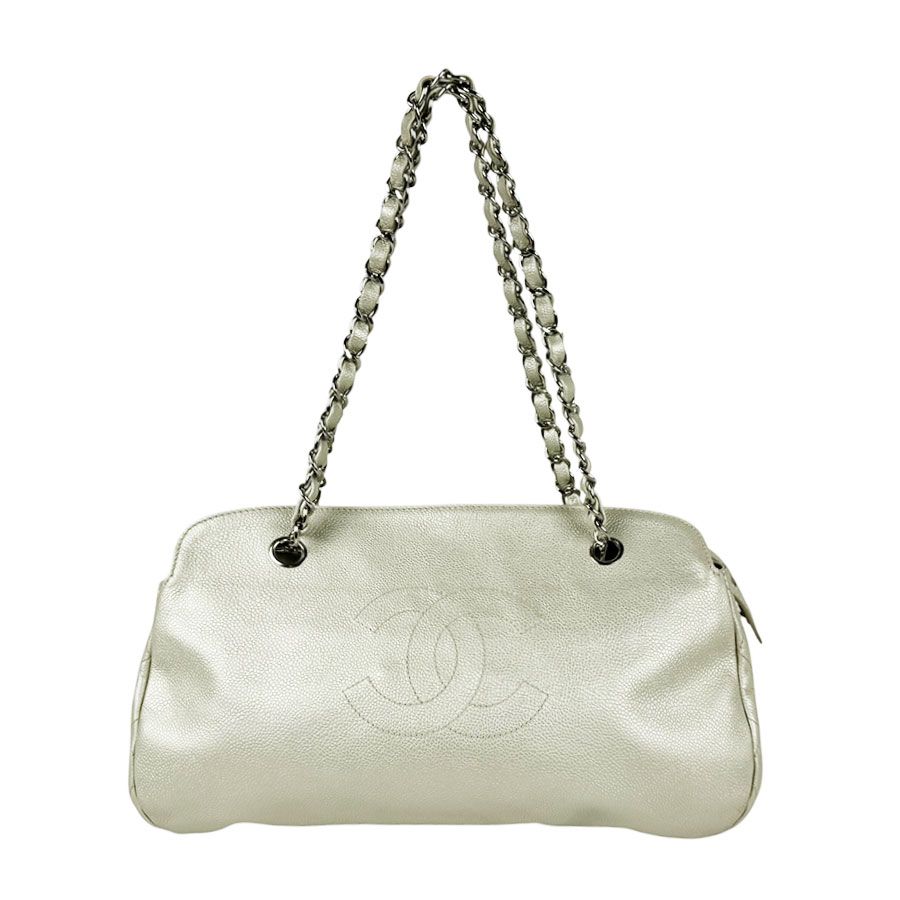 Chanel Shoulder Bag Silver