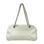 Chanel Shoulder Bag Silver
