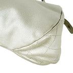 Chanel Shoulder Bag Silver — view 8
