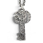 Gucci Arabesque Double G Key Pendant Silver — view 4