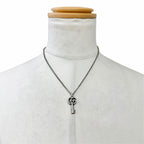 Gucci Arabesque Double G Key Pendant Silver — view 2