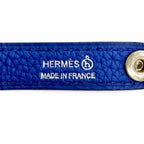 Hermes Constantly Reviewed Petit H Sellier Buttons Reversible Sun Visor Navy — view 7
