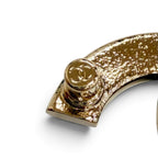 Chanel CC Logo Rhinestone Brooch Gold Black Glitter — view 5