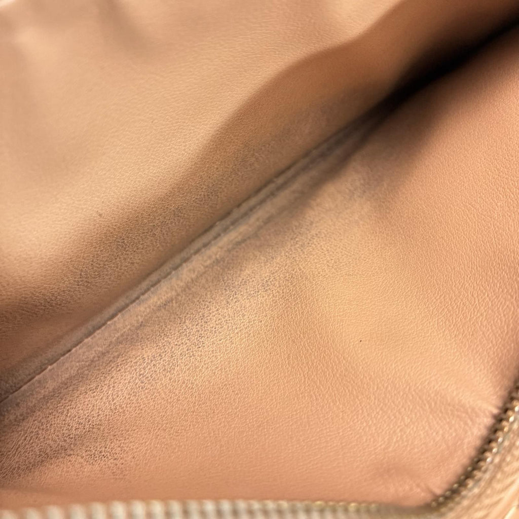 Louis Vuitton Vernis Zip Around Wallet Beige Gold — view 7
