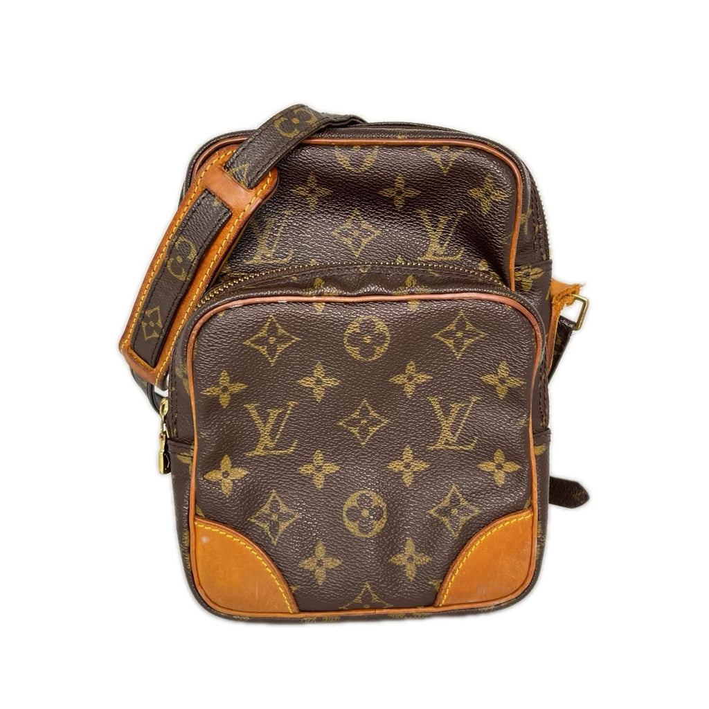 Louis Vuitton Monogram Amazone Shoulder Bag Brown