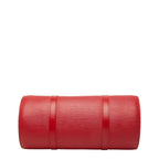 Louis Vuitton Epi Soufflot Handbag Castilian Red Leather — view 3