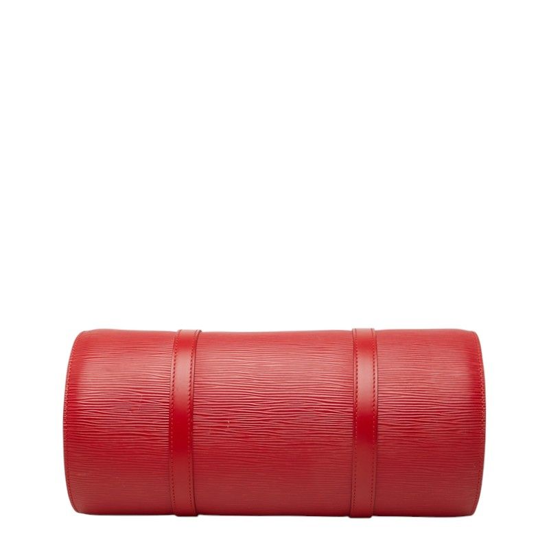 Louis Vuitton Epi Soufflot Handbag Castilian Red Leather — view 3