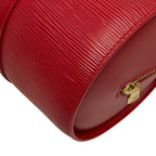 Louis Vuitton Epi Soufflot Handbag Castilian Red Leather — view 6