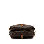 Louis Vuitton Monogram Saumur 30 Crossbody Shoulder Bag Brown Leather — view 3