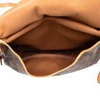 Louis Vuitton Monogram Saumur 30 Crossbody Shoulder Bag Brown Leather — view 4
