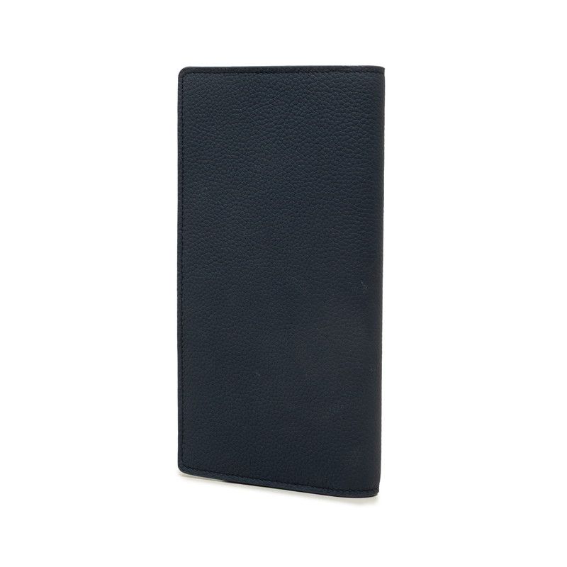Louis Vuitton Aerogram Portefeuille Brazza NM Wallet Marine Navy Leather — view 2
