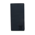 Louis Vuitton Aerogram Portefeuille Brazza NM Wallet Marine Navy Leather