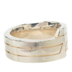 Hermes Italique Ring 51 Silver — view 4