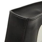 Fendi Bugs Monster Clutch Pouch Black Leather — view 5