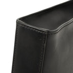 Fendi Bugs Monster Clutch Pouch Black Leather — view 4