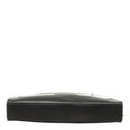 Fendi Bugs Monster Clutch Pouch Black Leather — view 3