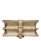 Gucci GG Supreme Crossbody Shoulder Bag Beige Leather — view 3