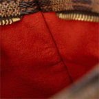 Louis Vuitton Damier Aubagne Bag Brown Leather — view 6