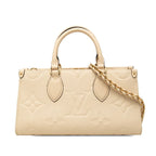 Louis Vuitton Monogram Empreinte On The Go East West Chain Shoulder Bag 2-Way