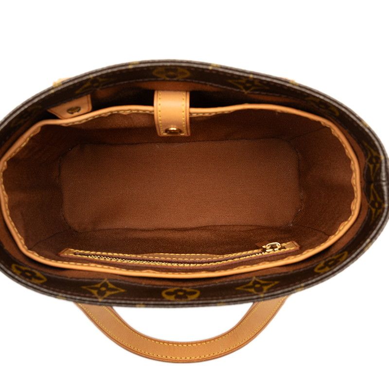 Louis Vuitton Monogram Vavin PM Handbag Brown Leather — view 4