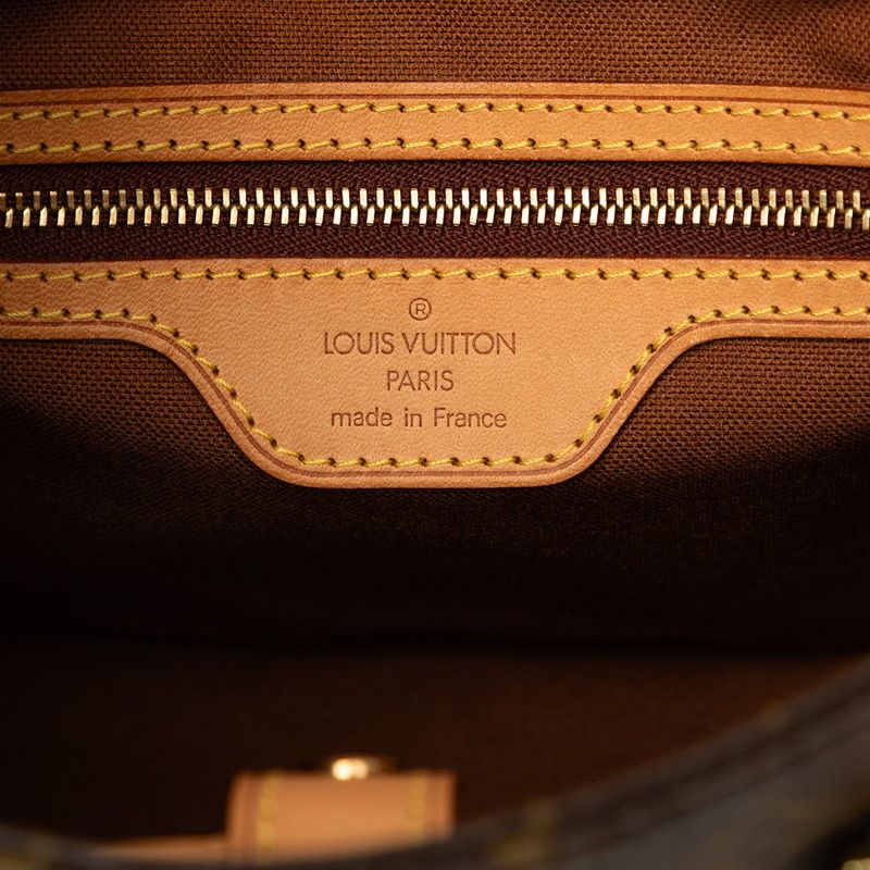 Louis Vuitton Monogram Vavin PM Handbag Brown Leather — view 5