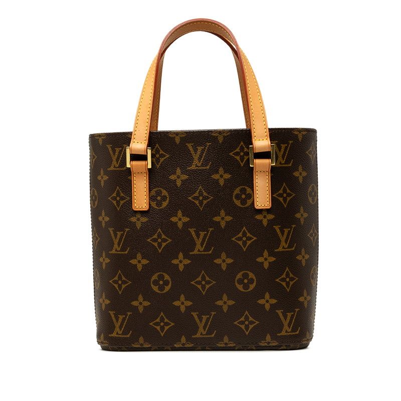 Louis Vuitton Monogram Vavin PM Handbag Brown Leather