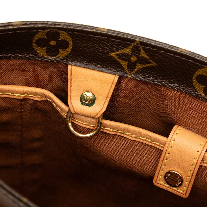 Louis Vuitton Monogram Vavin PM Handbag Brown Leather — view 7