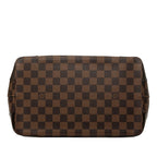 Louis Vuitton Damier Hampstead PM Tote Bag Ebene Brown Leather — view 3