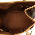 Louis Vuitton Monogram Batignolles Tote Bag Brown Leather — view 4