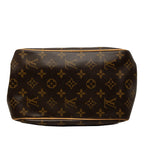 Louis Vuitton Monogram Batignolles Tote Bag Brown Leather — view 3