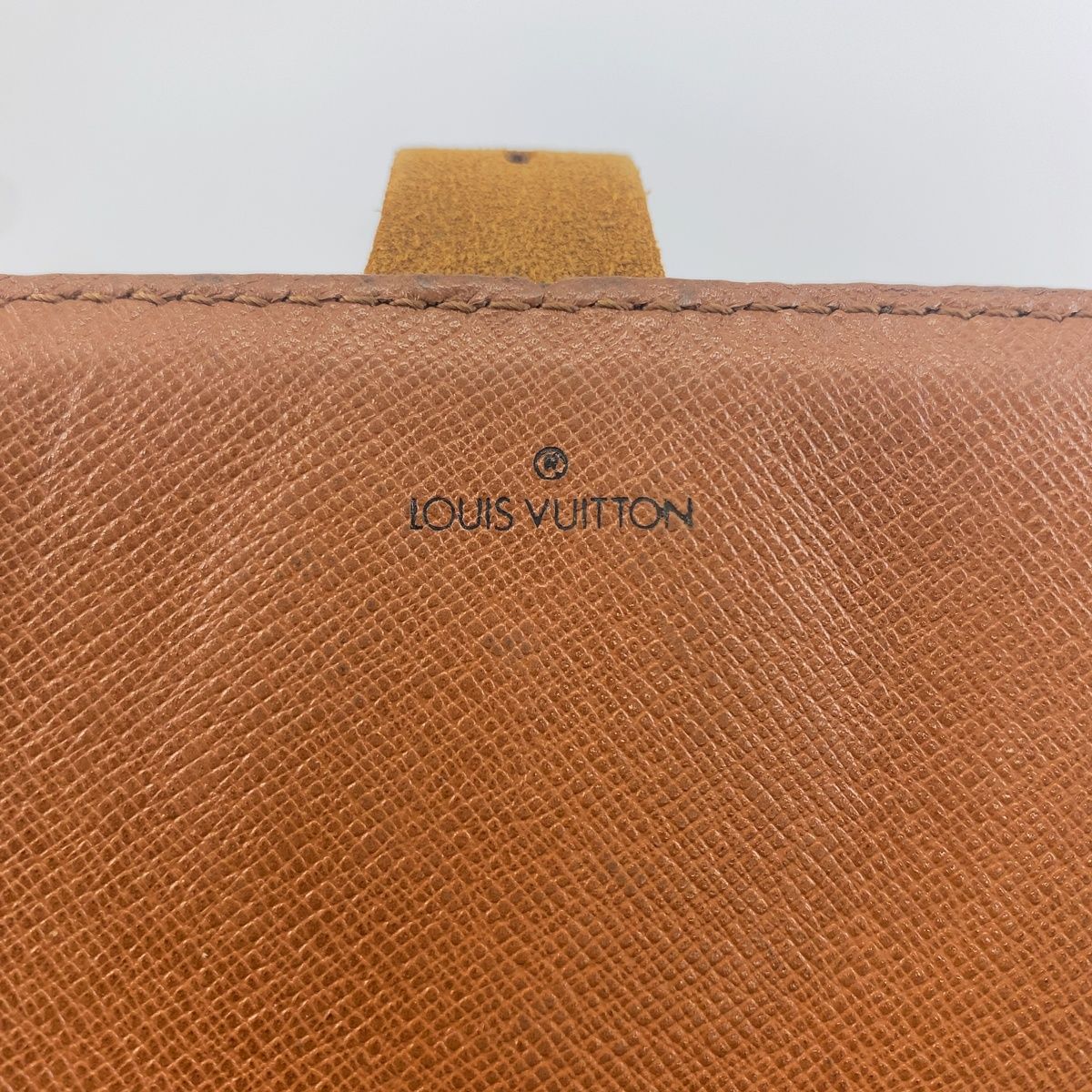 Louis Vuitton Monogram Cartouchiere GM Shoulder Bag Pochette Brown Gold Leather — view 8