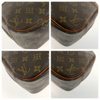 Louis Vuitton Monogram Trouville Handbag Brown Gold Leather — view 3